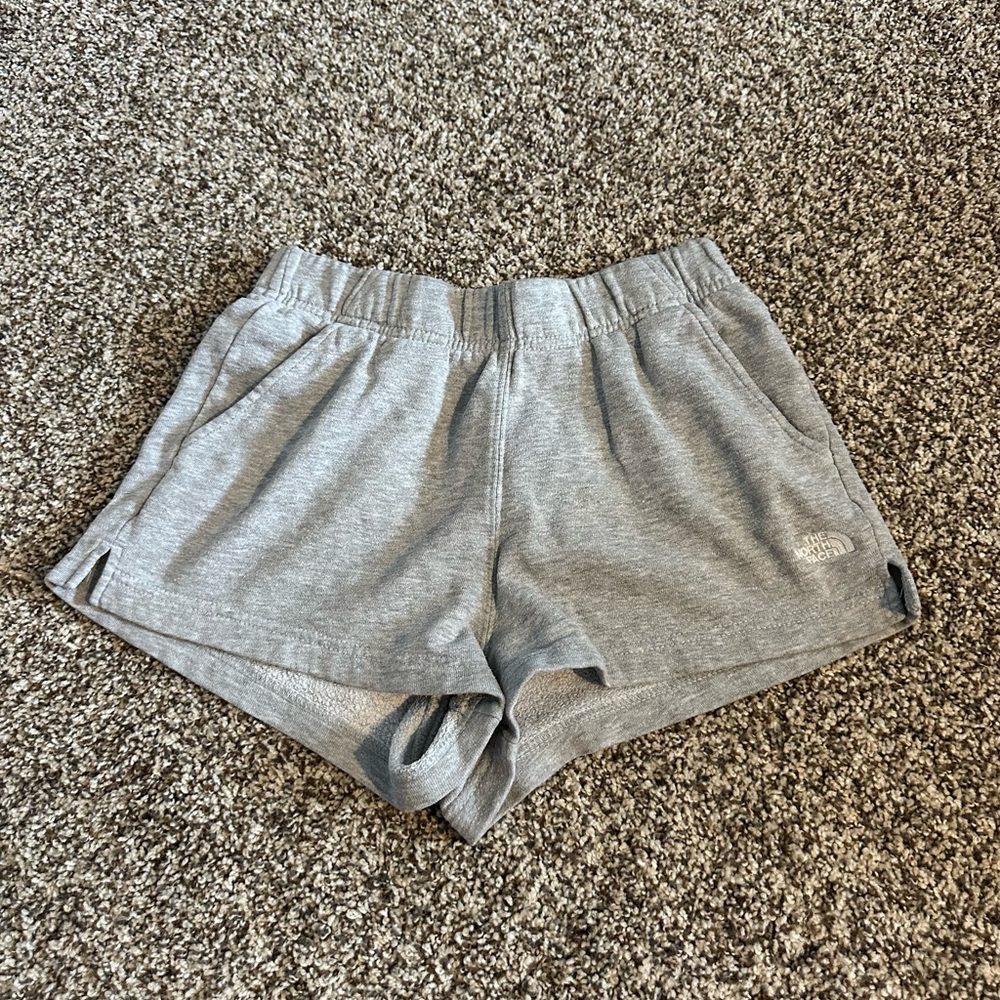 The North Face Gray Athletic Shorts for Active Comfort